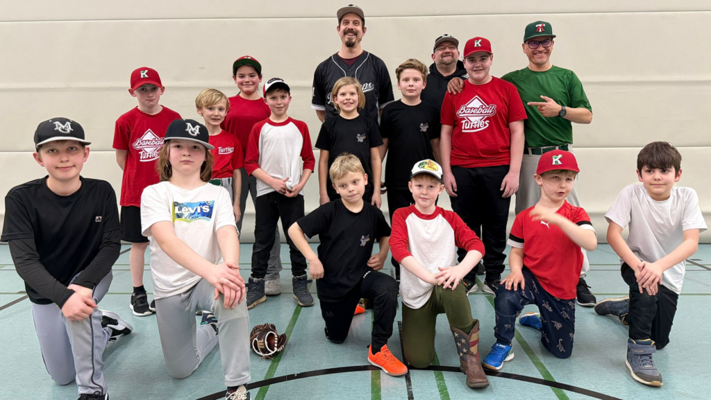 Die U12 der Kapellen Turtles